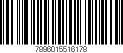 Código de barras (EAN, GTIN, SKU, ISBN): '7896015516178'