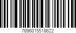 Código de barras (EAN, GTIN, SKU, ISBN): '7896015518622'