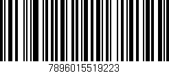 Código de barras (EAN, GTIN, SKU, ISBN): '7896015519223'