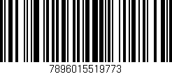 Código de barras (EAN, GTIN, SKU, ISBN): '7896015519773'