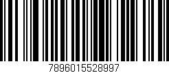 Código de barras (EAN, GTIN, SKU, ISBN): '7896015528997'