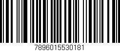 Código de barras (EAN, GTIN, SKU, ISBN): '7896015530181'