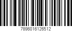 Código de barras (EAN, GTIN, SKU, ISBN): '7896016126512'