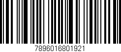 Código de barras (EAN, GTIN, SKU, ISBN): '7896016801921'