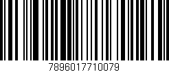 Código de barras (EAN, GTIN, SKU, ISBN): '7896017710079'