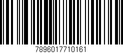 Código de barras (EAN, GTIN, SKU, ISBN): '7896017710161'