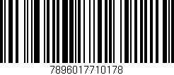 Código de barras (EAN, GTIN, SKU, ISBN): '7896017710178'