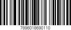 Código de barras (EAN, GTIN, SKU, ISBN): '7896018690110'