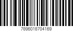 Código de barras (EAN, GTIN, SKU, ISBN): '7896018704169'