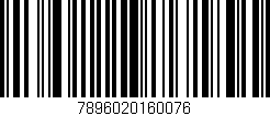 Código de barras (EAN, GTIN, SKU, ISBN): '7896020160076'