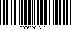 Código de barras (EAN, GTIN, SKU, ISBN): '7896020161011'