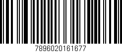 Código de barras (EAN, GTIN, SKU, ISBN): '7896020161677'