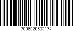 Código de barras (EAN, GTIN, SKU, ISBN): '7896020633174'