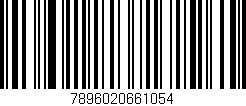Código de barras (EAN, GTIN, SKU, ISBN): '7896020661054'