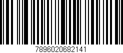 Código de barras (EAN, GTIN, SKU, ISBN): '7896020682141'