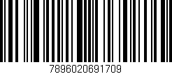 Código de barras (EAN, GTIN, SKU, ISBN): '7896020691709'