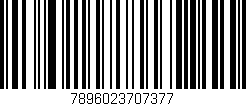 Código de barras (EAN, GTIN, SKU, ISBN): '7896023707377'