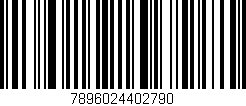Código de barras (EAN, GTIN, SKU, ISBN): '7896024402790'