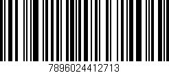 Código de barras (EAN, GTIN, SKU, ISBN): '7896024412713'