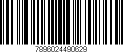 Código de barras (EAN, GTIN, SKU, ISBN): '7896024490629'