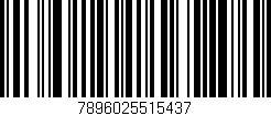 Código de barras (EAN, GTIN, SKU, ISBN): '7896025515437'