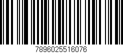 Código de barras (EAN, GTIN, SKU, ISBN): '7896025516076'
