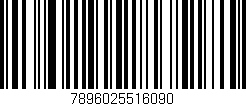 Código de barras (EAN, GTIN, SKU, ISBN): '7896025516090'