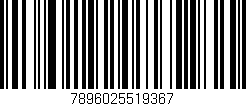 Código de barras (EAN, GTIN, SKU, ISBN): '7896025519367'