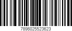 Código de barras (EAN, GTIN, SKU, ISBN): '7896025523623'