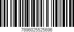 Código de barras (EAN, GTIN, SKU, ISBN): '7896025525696'