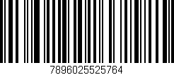 Código de barras (EAN, GTIN, SKU, ISBN): '7896025525764'