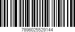 Código de barras (EAN, GTIN, SKU, ISBN): '7896025529144'