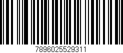 Código de barras (EAN, GTIN, SKU, ISBN): '7896025529311'