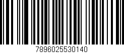 Código de barras (EAN, GTIN, SKU, ISBN): '7896025530140'