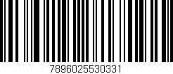 Código de barras (EAN, GTIN, SKU, ISBN): '7896025530331'