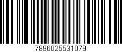 Código de barras (EAN, GTIN, SKU, ISBN): '7896025531079'