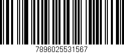 Código de barras (EAN, GTIN, SKU, ISBN): '7896025531567'