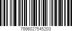Código de barras (EAN, GTIN, SKU, ISBN): '7896027545203'