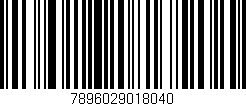 Código de barras (EAN, GTIN, SKU, ISBN): '7896029018040'