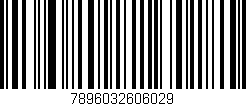 Código de barras (EAN, GTIN, SKU, ISBN): '7896032606029'