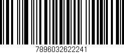 Código de barras (EAN, GTIN, SKU, ISBN): '7896032622241'