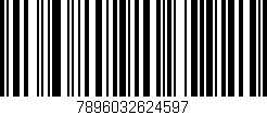 Código de barras (EAN, GTIN, SKU, ISBN): '7896032624597'
