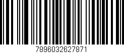 Código de barras (EAN, GTIN, SKU, ISBN): '7896032627871'