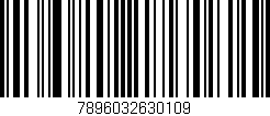 Código de barras (EAN, GTIN, SKU, ISBN): '7896032630109'