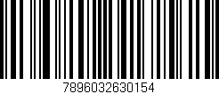 Código de barras (EAN, GTIN, SKU, ISBN): '7896032630154'