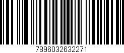 Código de barras (EAN, GTIN, SKU, ISBN): '7896032632271'