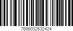 Código de barras (EAN, GTIN, SKU, ISBN): '7896032632424'