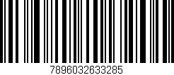 Código de barras (EAN, GTIN, SKU, ISBN): '7896032633285'