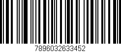 Código de barras (EAN, GTIN, SKU, ISBN): '7896032633452'