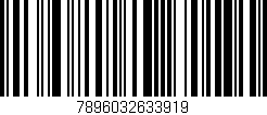 Código de barras (EAN, GTIN, SKU, ISBN): '7896032633919'